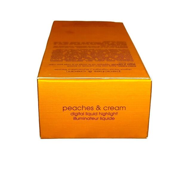 Melt Cosmetics Peaches & Cream SexFoil Liquid Highlighter Face + Body Makeup NWT - Picture 5 of 9